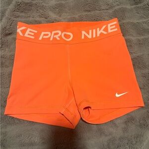 Nike Women's Bright Peach Athletic Shorts